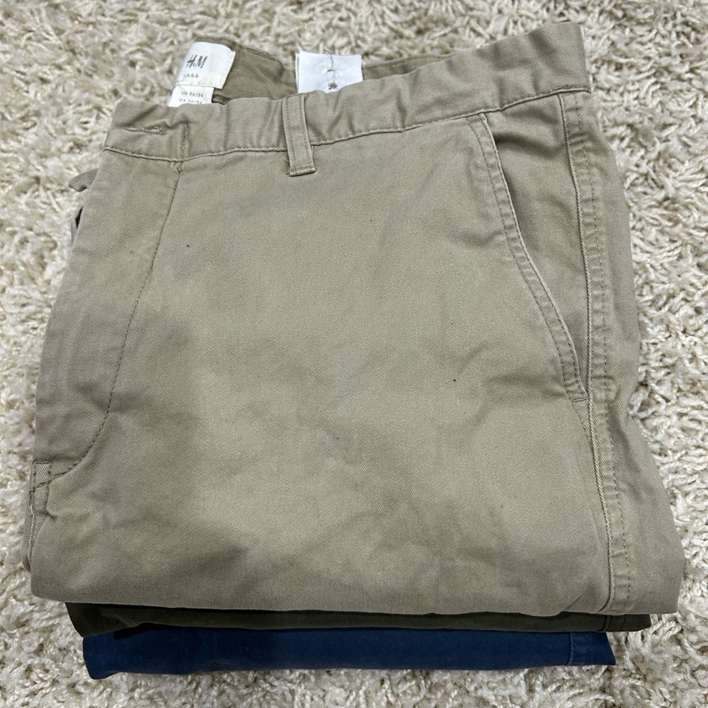 H & M Men's Chino skinny fit stretch